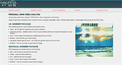 Desktop Screenshot of digitalswimcoach.com